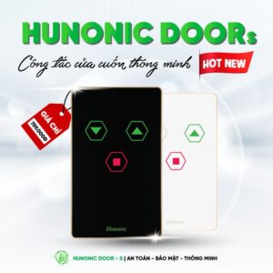 Công Tắc Cửa Cuốn Hunonic Door S – Phiên Bản Mới 2024